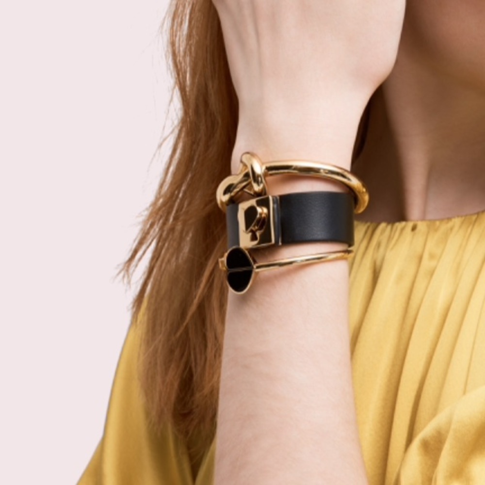 Kate Spade ♠️ love ❤️ me knot  statement cuff - Picture 3 of 4